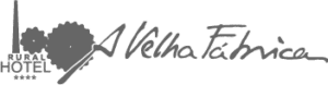 Logo del hotel rural A Velha Fábrica en Sierra de Gata